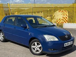 Blue Used 2004 Toyota Corolla T3 Hatchback | £1,495 (Fair price)