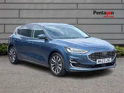 Chrome blue premium colour Used 2023 Ford Focus Titanium Hatchback | £17,995 (A bit pricey)