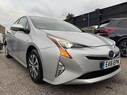 Silver Used 2016 Toyota Prius Active Hatchback | £7,899 (Fair price)