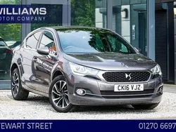 Grey Used 2016 DS Automobiles DS4 Elegance Hatchback | £5,490 (Good price)