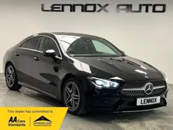 Black Used 2020 Mercedes CLA180 AMG line Sedan | £20,690 (Good price)