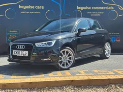 Black Used 2018 Audi A1 Sportback S-Line Hatchback | £12,990 (Fair price)