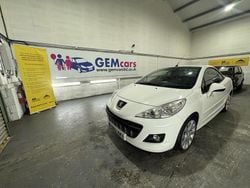 White Used 2012 Peugeot 207 CC Allure Cabriolet | £2,995 (Fair price)