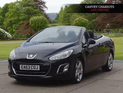 Black Used 2013 Peugeot 308 CC Allure Cabriolet | £4,500 (Fair price)