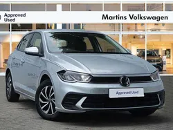 Silver Used 2022 VW Polo Life Hatchback | £15,995 (Fair price)