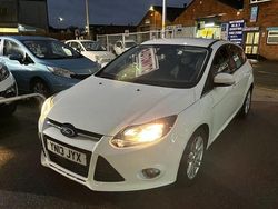 White Used 2013 Ford Focus Titanium Hatchback | £5,695 (Expensive)