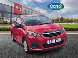 Red Used 2016 Peugeot 108 Access Hatchback | £3,890 (Fair price)