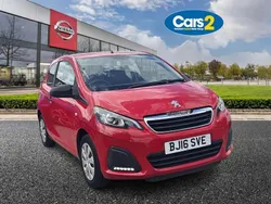 Red Used 2016 Peugeot 108 Access Hatchback | £4,590 (Fair price)