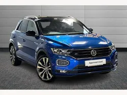 Blue Used 2018 VW T-Roc R-line SUV | £13,695 (Fair price)