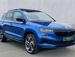 Blue Used 2024 Skoda Karoq SportLine SUV | £25,347 (Fair price)