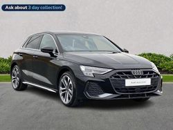 Black Used 2025 Audi A3 S-Line Hatchback | £29,205 (A bit pricey)