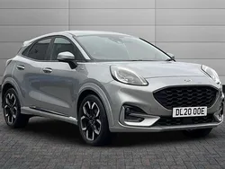 Silver Used 2020 Ford Puma Gen-E ST-Line X Hatchback | £14,250 (Fair price)
