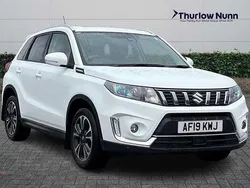 White Used 2019 Suzuki Vitara SZ5 SUV | £13,732 (Fair price)