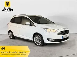 White Used 2016 Ford Grand C-Max Titanium MPV | £7,990 (Good price)