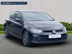 Black Used 2022 VW Polo Life Hatchback | £15,995 (Fair price)