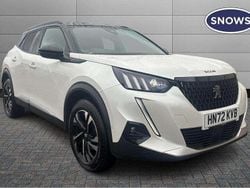 White Used 2022 Peugeot 2008 GT SUV | £14,480 (Fair price)