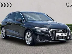 Black Used 2023 Audi A3 S-Line Hatchback | £24,978 (Fair price)