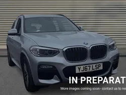 Silver Used 2018 BMW X3 M Sport SUV | £22,314 (Good price)