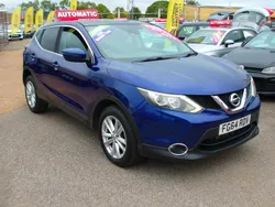 Blue Used 2014 Nissan Qashqai Acenta Premium SUV | £6,495 (Fair price)