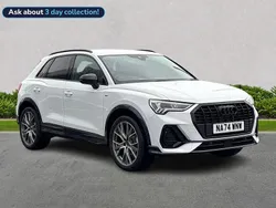 White Used 2025 Audi Q3 Black Edition SUV | £33,979 (Good price)