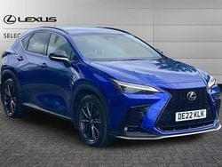 Azure blue Used 2022 Lexus NX450h+ Sport Line SUV | £32,990 (Good price)