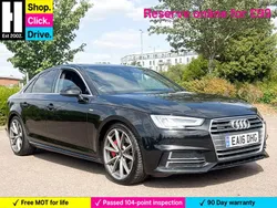 Black Used 2016 Audi A4 S-Line Sedan | £10,030 (Fair price)