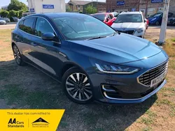 Blue Used 2022 Ford Focus Titanium Hatchback | £15,195 (A bit pricey)