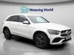 White Used 2019 Mercedes GLC220 AMG line Estate | £23,700 (Fair price)