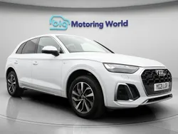 White Used 2021 Audi Q5 S-Line SUV | £28,100 (Fair price)