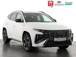 White Used 2024 Hyundai Tucson N Line SUV | £31,199 (Expensive)