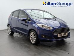 Blue Used 2015 Ford Fiesta Titanium Hatchback | £10,000 (Fair price)