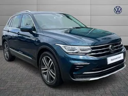 Blue Used 2023 VW Tiguan Elegance SUV | £27,890 (Fair price)