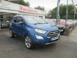 Blue Used 2019 Ford Ecosport Titanium SUV | £7,995 (Fair price)