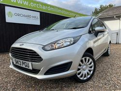 Silver Used 2013 Ford Fiesta Style Hatchback | £4,695 (Fair price)