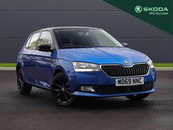 Race blue metallic black magic pearl effect Used 2020 Skoda Fabia Colour Edition Hatchback | £10,200 (Fair price)