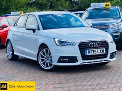 White Used 2015 Audi A1 Sportback S-Line Hatchback | £8,450 (Fair price)
