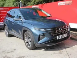 Blue Used 2022 Hyundai Tucson Premium SUV | £19,195 (Fair price)
