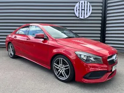 Red Used 2019 Mercedes CLA200 AMG line Coupe | £11,400 (Good price)
