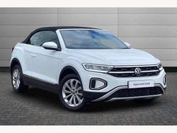 White Used 2025 VW T-Roc Cabriolet Style Cabriolet | £30,295 (A bit pricey)