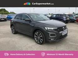 Grey Used 2019 VW T-Roc R-line SUV | £16,097 (Fair price)