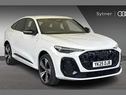 White New 2025 Audi Q5 Sportback Advanced SUV | £60,000