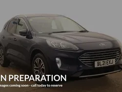 Blue Used 2021 Ford Kuga Titanium SUV | £13,820 (Fair price)