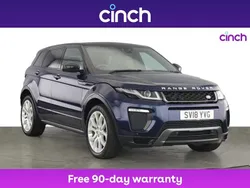 Blue Used 2018 Land Rover Range Rover evoque HSE Dynamic SUV | £16,169 (Super price)