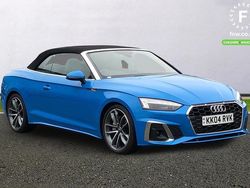 Blue Used 2020 Audi A5 Cabriolet S-Line Cabriolet | £21,499 (Fair price)