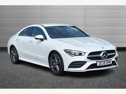 White Used 2019 Mercedes CLA200 AMG Line Premium Coupe | £20,850 (Fair price)
