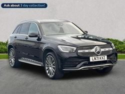 Black Used 2021 Mercedes GLC300e AMG Line Premium Estate | £29,499 (Fair price)