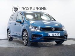 Blue Used 2021 VW Touran R-line MPV | £17,500 (Fair price)