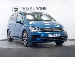 Blue Used 2021 VW Touran R-line MPV | £17,500 (Fair price)