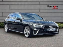 Black Used 2023 Audi A4 S-Line Estate | £24,295 (Good price)