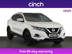 White Used 2019 Nissan Qashqai N-Connecta SUV | £12,109 (Fair price)